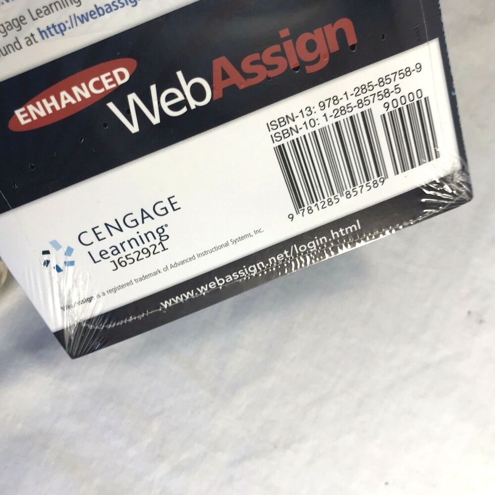 Enhanced WebAssign Applied Math Calculus Cengage Learning NEW Sealed Homework - Picture 9 of 11